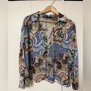 Paisley ZARA blouse